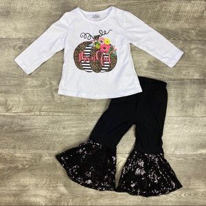 Thankful Pumpkin Sequin outfit
